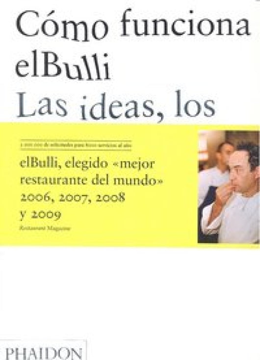 Como Funciona El Bulli Libro