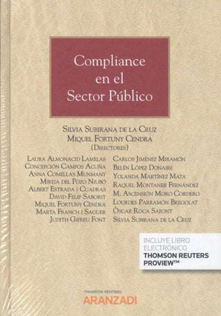 Compliance En El Sector Público (Papel + E-Book) Libro