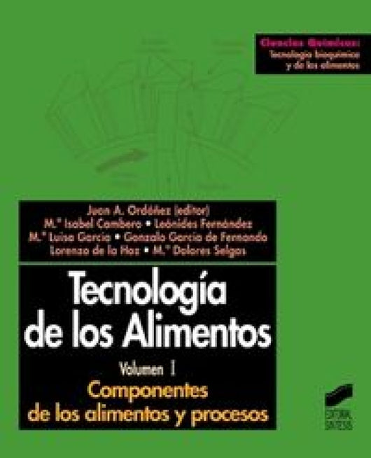 Componentes De Los Alimentos Y Procesos Libro