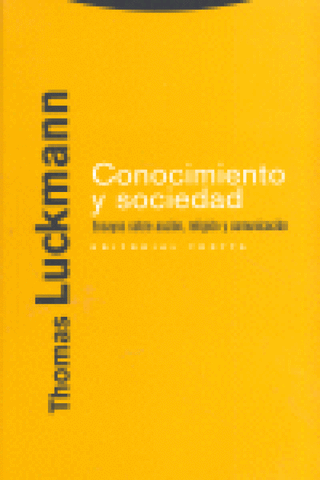 Conocimiento Y Sociedad Libro