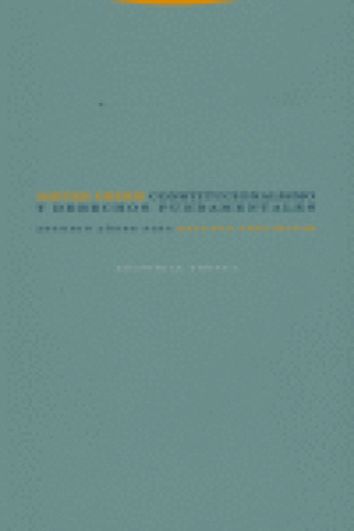 Constitucionalismo Y Derechos Fundamentales Libro