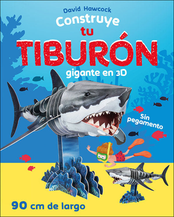 Construye Tu Tiburon Gigante En 3D Libro