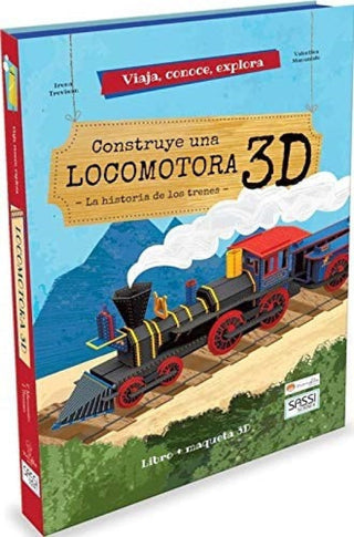 Construye Una Locomotora 3D Libro