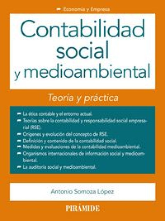 Contabilidad Social Y Medioambiental Libro