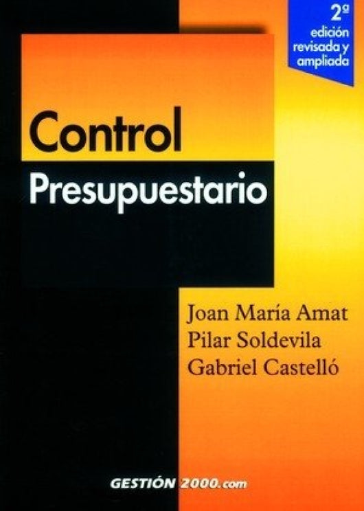 Control Presupuestario Libro