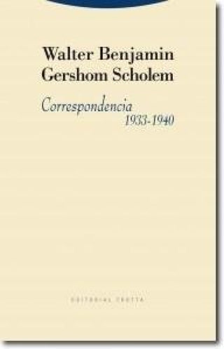 Correspondencia 1933-1940 Libro