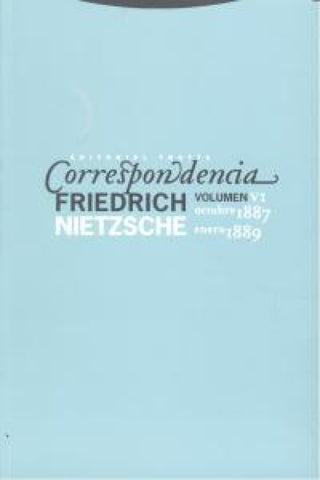 Correspondencia Vi (Octubre 1887 - Enero 1889) Libro