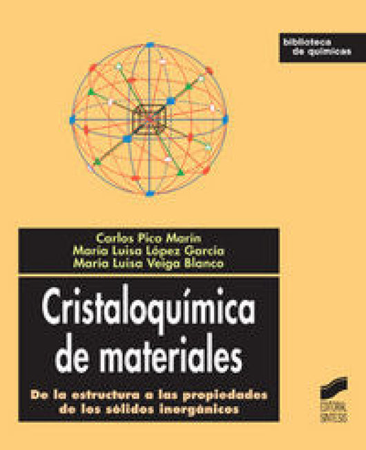 Cristaloquímica De Materiales Libro