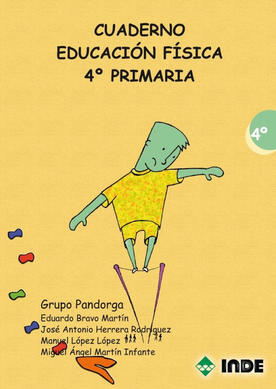 Cuaderno Educación Física. 4º Primaria Libro