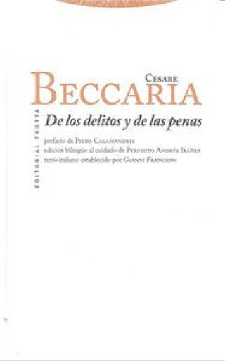 De Los Delitos Y De Las Penas Libro