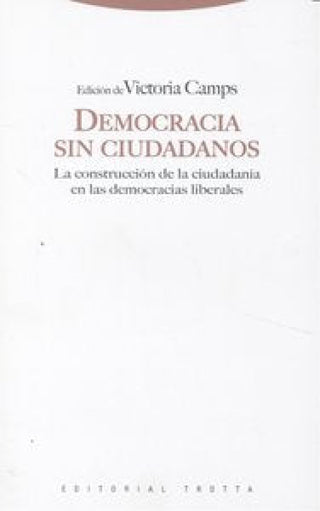Democracia Sin Ciudadanos Libro
