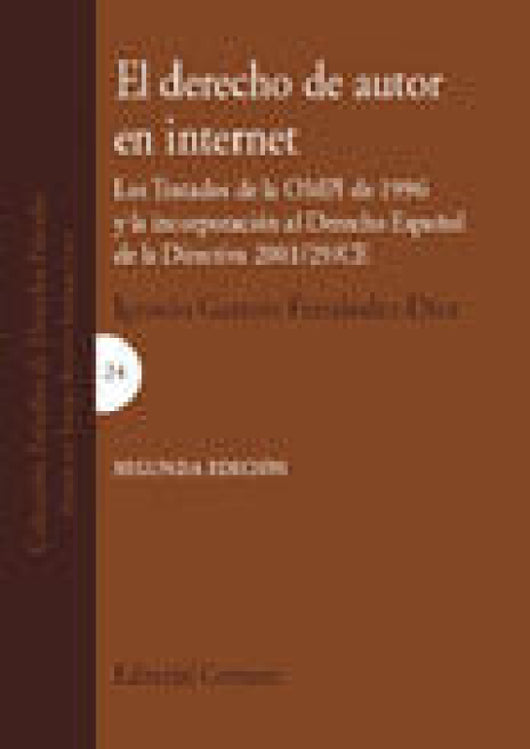 Derecho De Autor En Internet El 2ºEd Libro