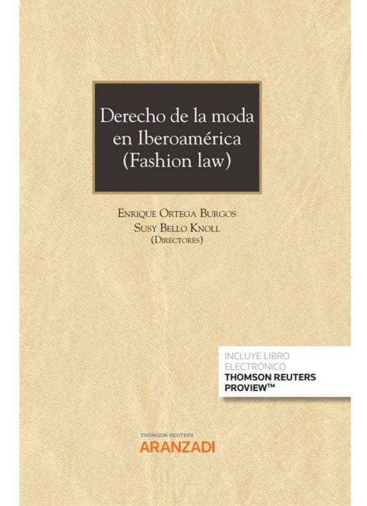 Derecho De La Moda En Iberoamerica Libro