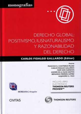 Derecho Global: Positivismo Iusnaturalismo Y Razonabilidad Del (Papel + E-Book) Libro