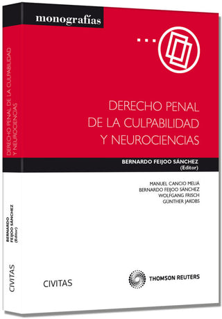 Derecho Penal De La Culpabilidad Y Neurociencias Libro