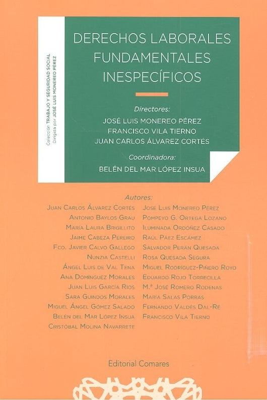 Derechos Laborales Inespecíficos Libro