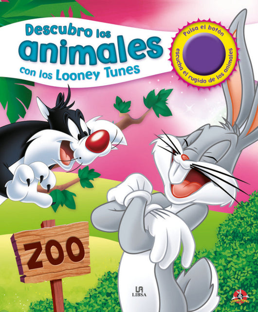 Descubro Los Animales Con Looney Tunes Libro