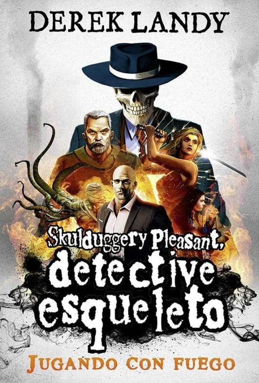 Detective Esqueleto: Jugando Con Fuego Libro