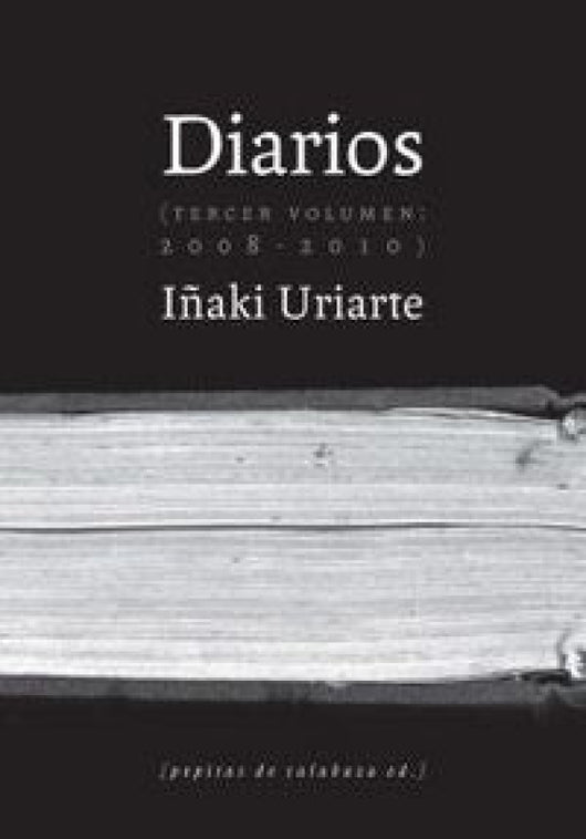 Diarios (2008-2010) Libro