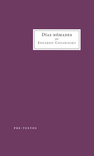Dias Nomades Libro