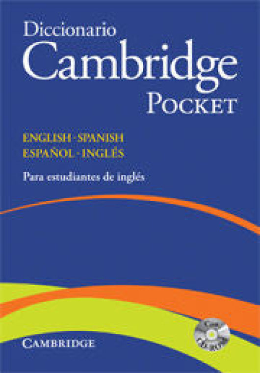 Diccionario Bilingue Cambridge Spanish-English Flexi-Cover With Cd-Rom Pocket Edition Libro