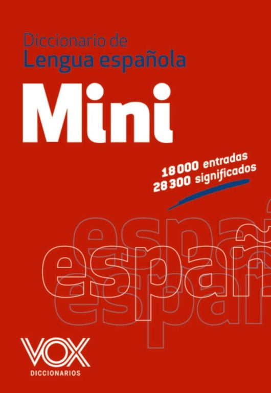 Diccionario Mini De La Lengua Española Libro