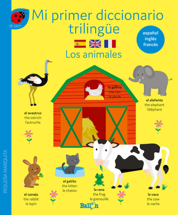 Diccionario Trilingue Los Animales Libro