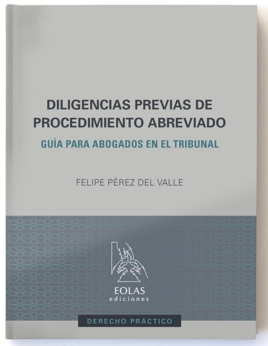 Diligencias Previas De Procedimiento Abreviado Libro