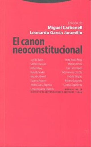 El Canon Neoconstitucional Libro