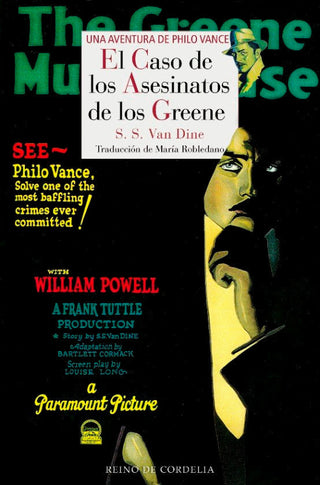 El Caso De Los Asesinatos Greene Libro