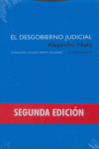 El Desgobierno Judicial Libro