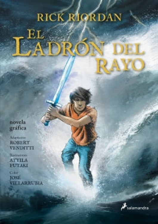 El Ladrón Del Rayo (Percy Jackson Y Los Dioses Olimpo [Novela Gráfica] 1) Libro