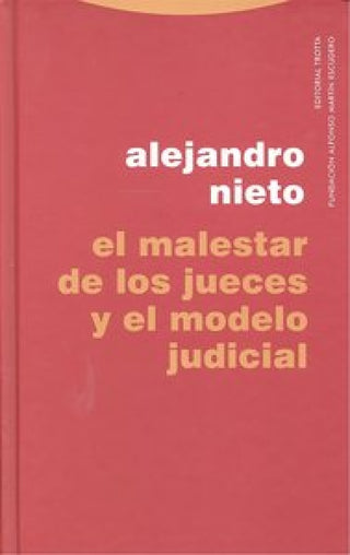 El Malestar De Los Jueces Libro