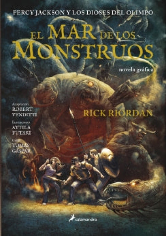 El Mar De Los Monstruos (Percy Jackson Y Dioses Del Olimpo [Novela Gráfica] 2) Libro