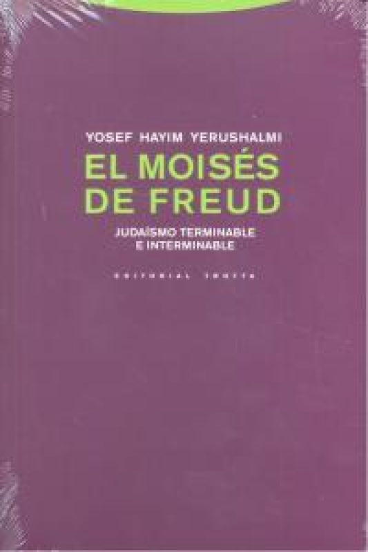 El Moisés De Freud Libro