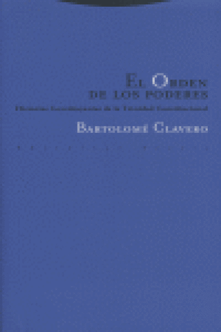 El Orden De Los Poderes Libro