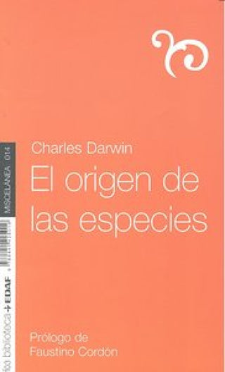 El Orígen De Las Especies Libro