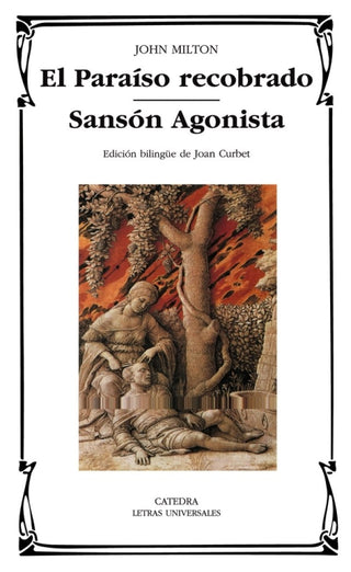 El Paraíso Recobrado; Sansón Agonista Libro