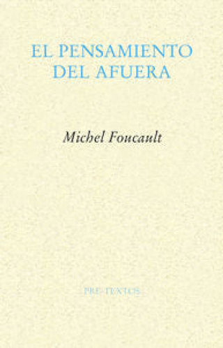 El Pensamiento Del Afuera Libro