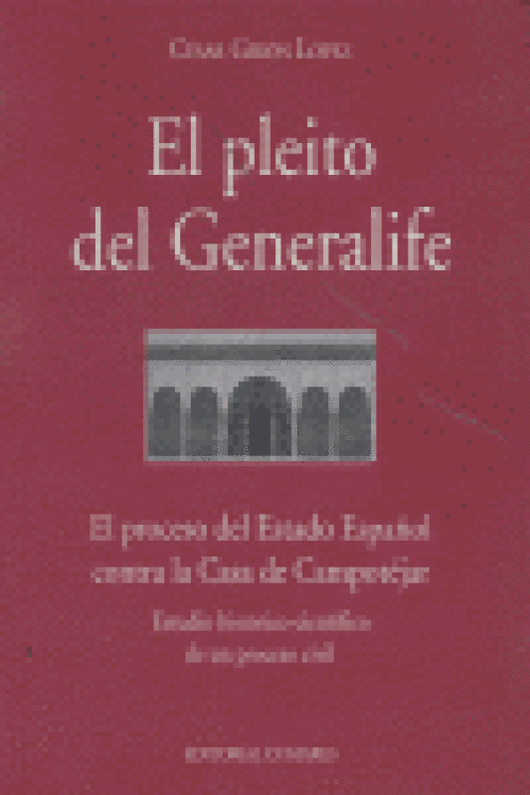 El Pleito Del Generalife Libro