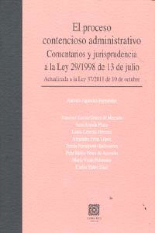 El Proceso Contencioso Administrativo Libro