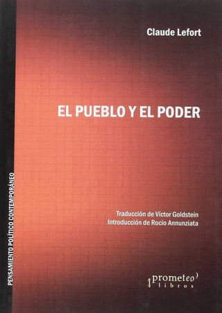 El Pueblo Y Poder Libro