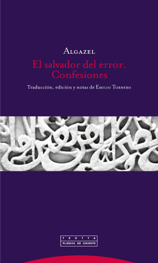 El Salvador Del Error. Confesiones Libro