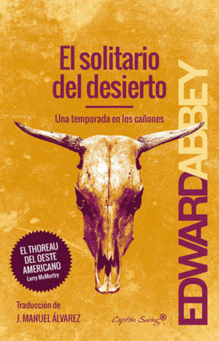 El Solitario Del Desierto Libro