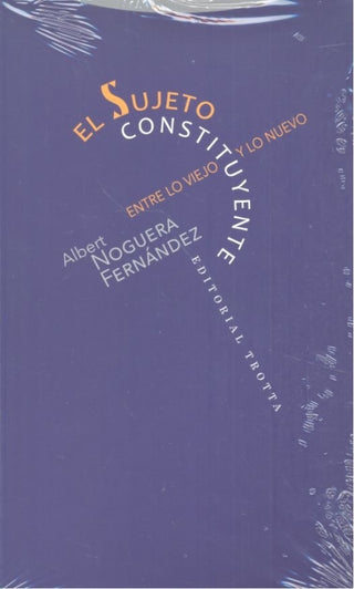 El Sujeto Constituyente Libro