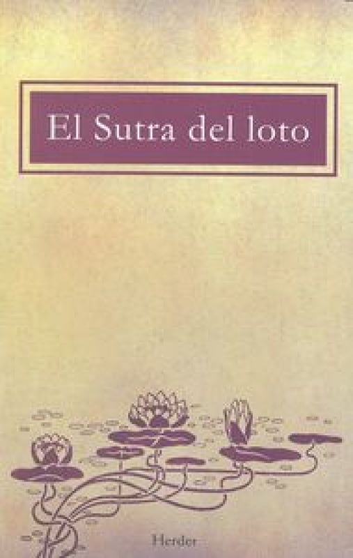 El Sutra Del Loto Libro