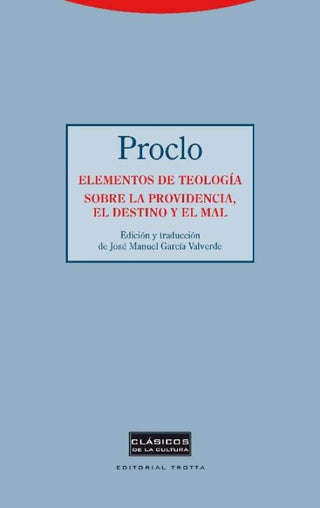 Elementos De Teología. Sobre La Providencia El Destino Y Mal Libro