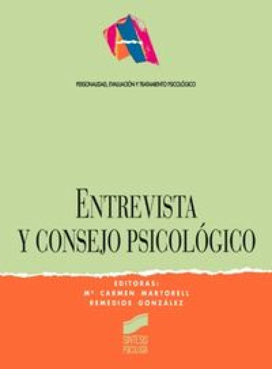 Entrevista Y Consejo Psicológico Libro