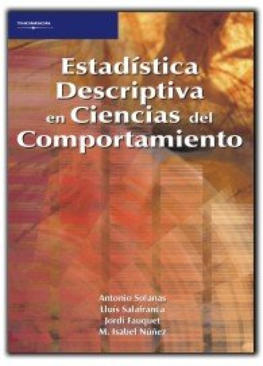 Estadística Descriptiva En Ciencias Del Comportamiento Libro