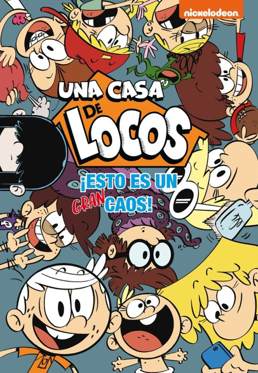 ¡esto Es Un Gran Caos! (Una Casa De Locos. Cómic 2) Libro